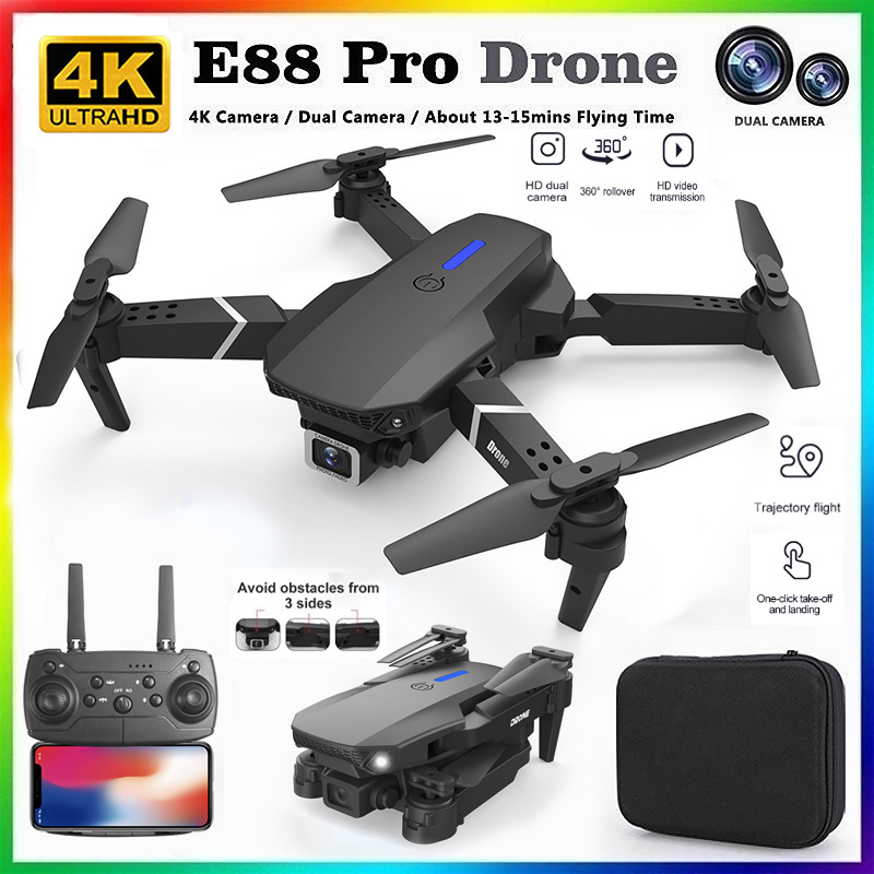 Drone Mapping - 2026 NEW E88 Professional HD 4K