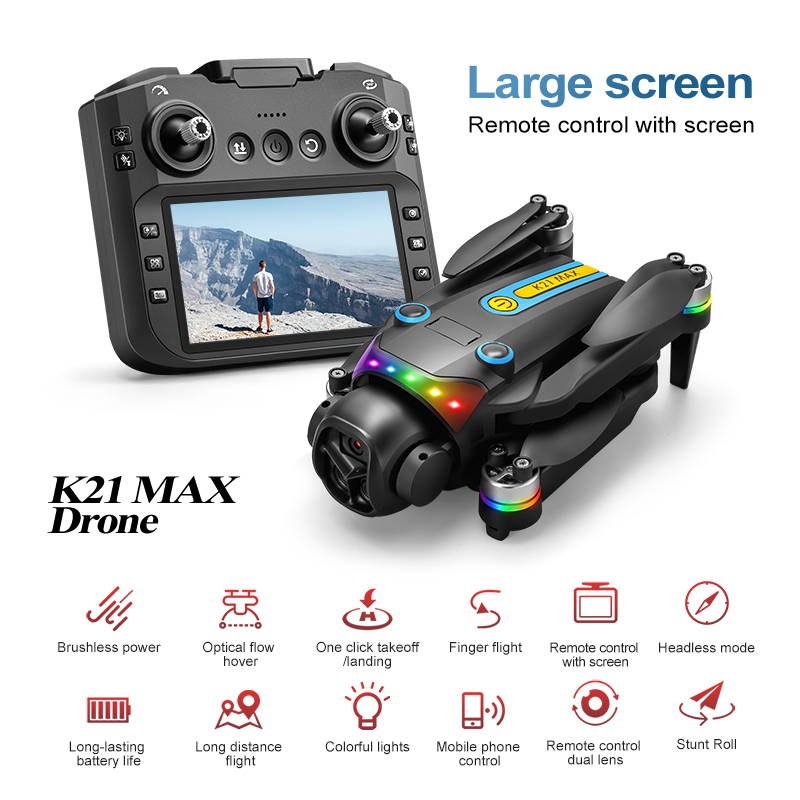 Drone Photogrammetry - Outdoor Aerial Drone Electric Dual Camera