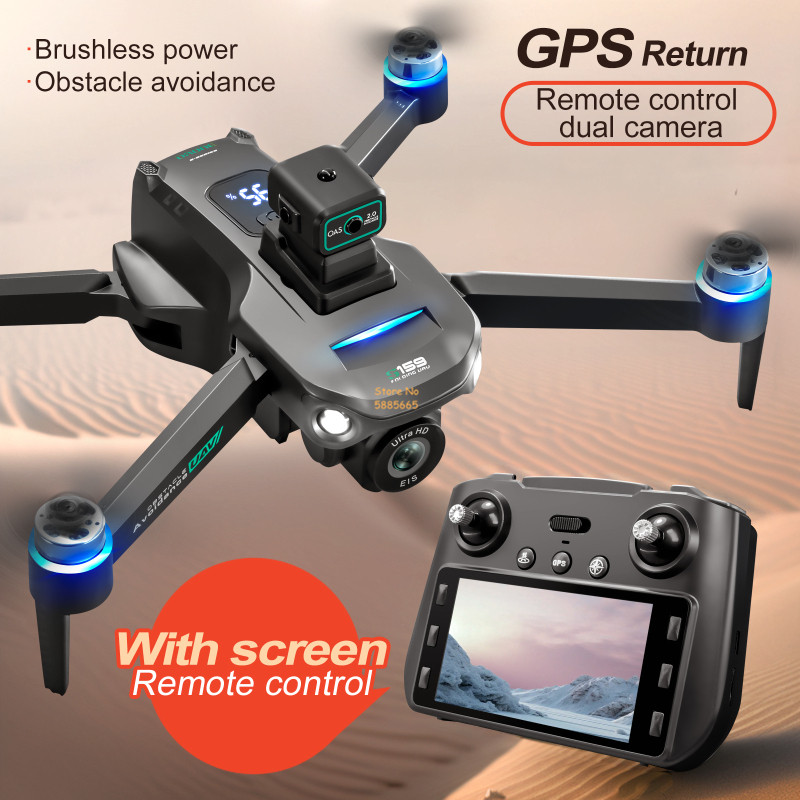 Drone Mapping - 8K Dual Camera 5G WIFI FPV