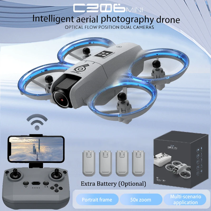 Drone Aerial Photography - CZ06 Mini RC Quadcopter Drone -