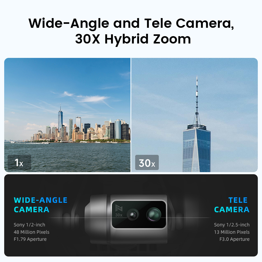 FIMI X8 Tele Max New Drone Wid - Drone Thermal Imaging ulasan dan harga