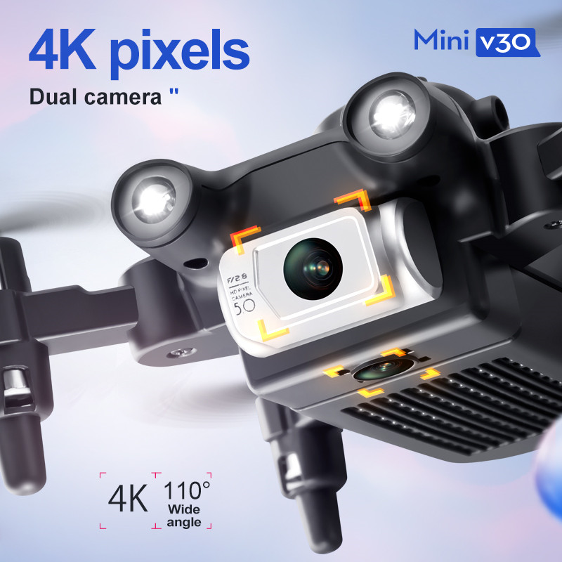 Mini V30 WiFi FPV Drone With 4 - Drone Aerial Photography ulasan dan harga