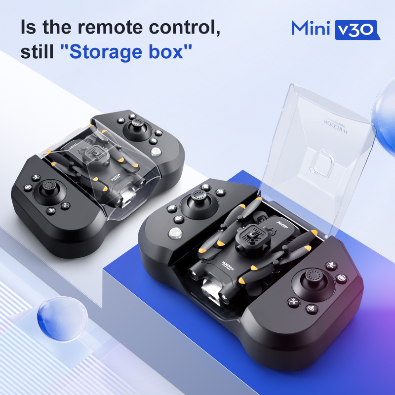 Mini V30 WiFi FPV Drone With 4 - Drone Aerial Photography ulasan dan harga