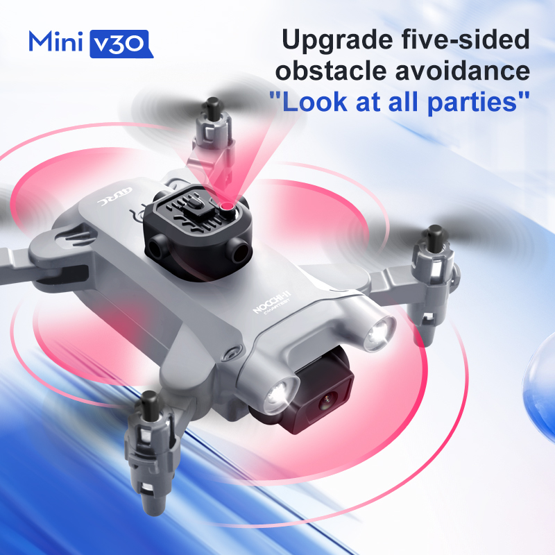 Mini V30 WiFi FPV Drone With 4 - Drone Aerial Photography ulasan dan harga