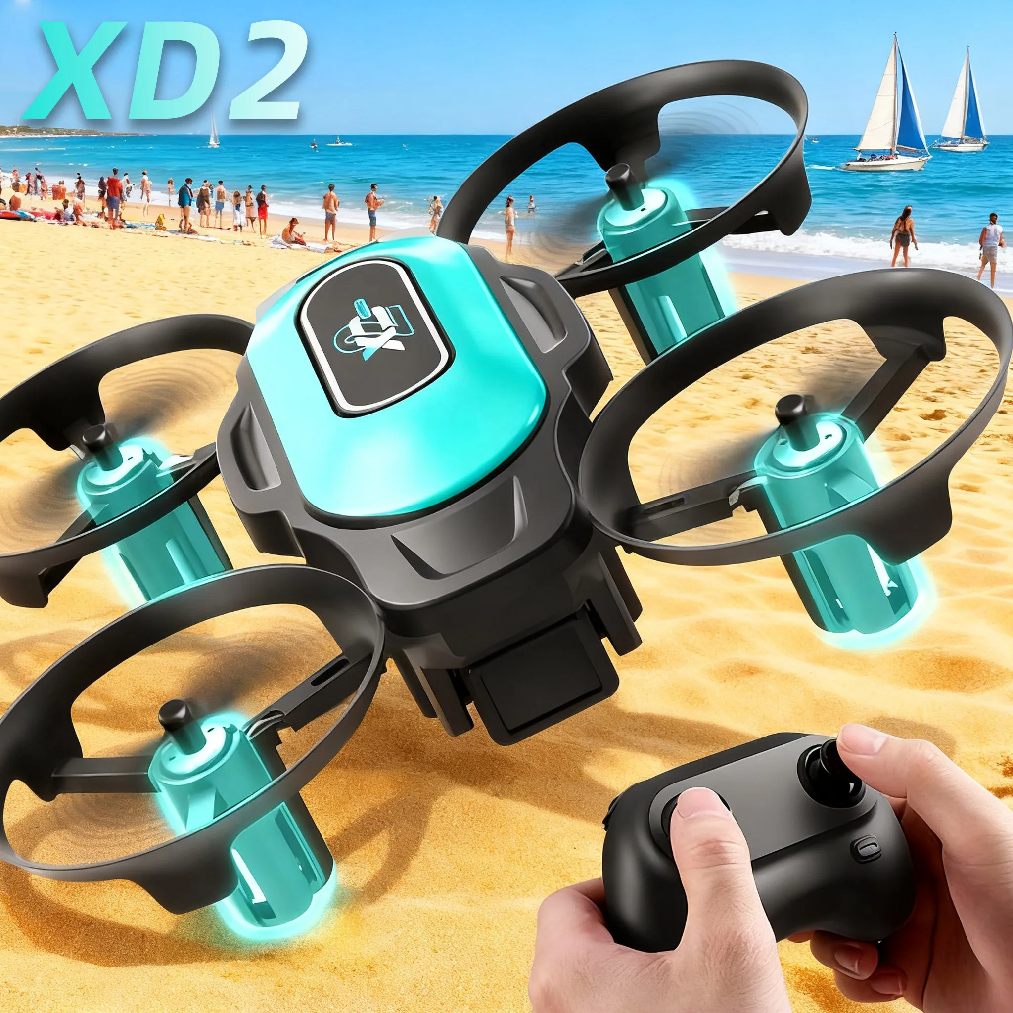 XD2 Mini Drone, 360° Stunt Fli - Drone Aerial Photography ulasan dan harga