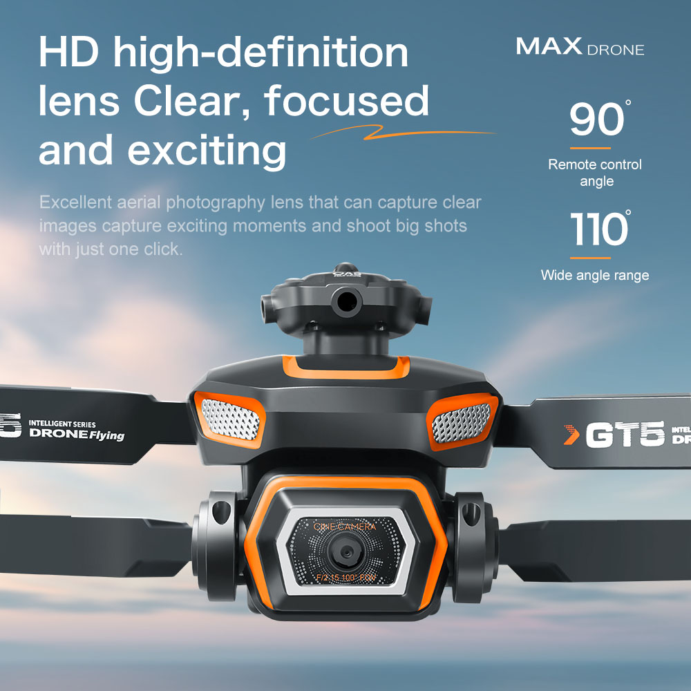 Lenovo GT5 Mini Drone 4K HD du - Drone Video Production ulasan dan harga