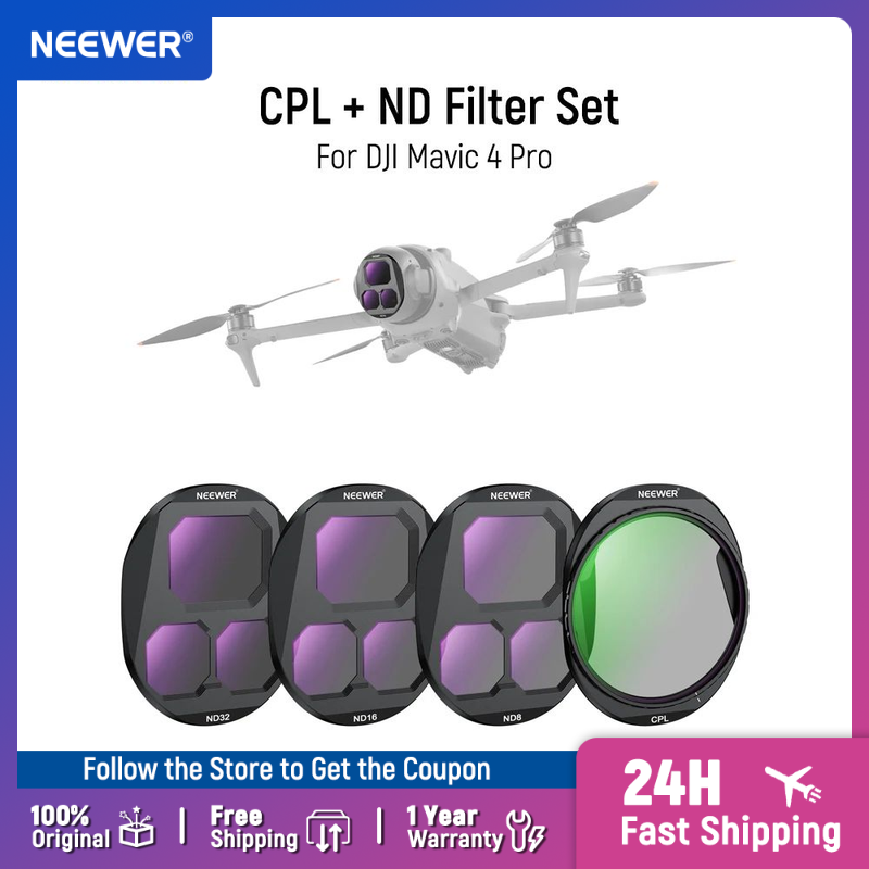 NEEWER CPL + ND Filter Set for - Drone Ndvi ulasan dan harga