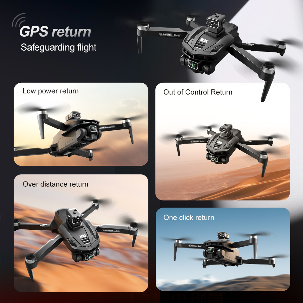 V168 PRO Max GPS Drone 8K Prof - Drone Mapping ulasan dan harga