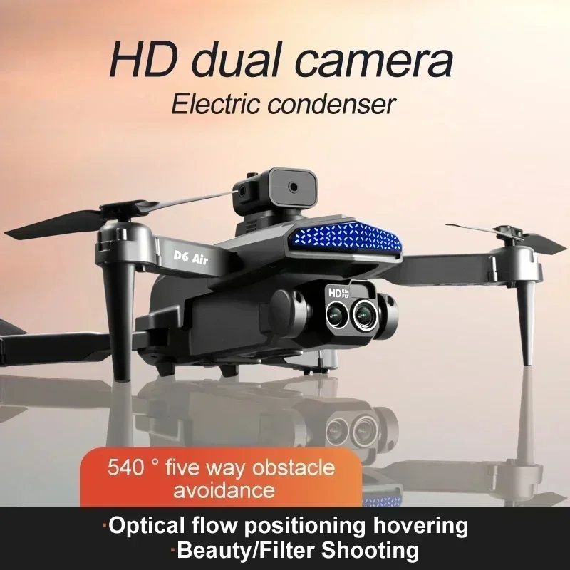 Mini Drone D6 8k Profesional H - Drone Video Production ulasan dan harga