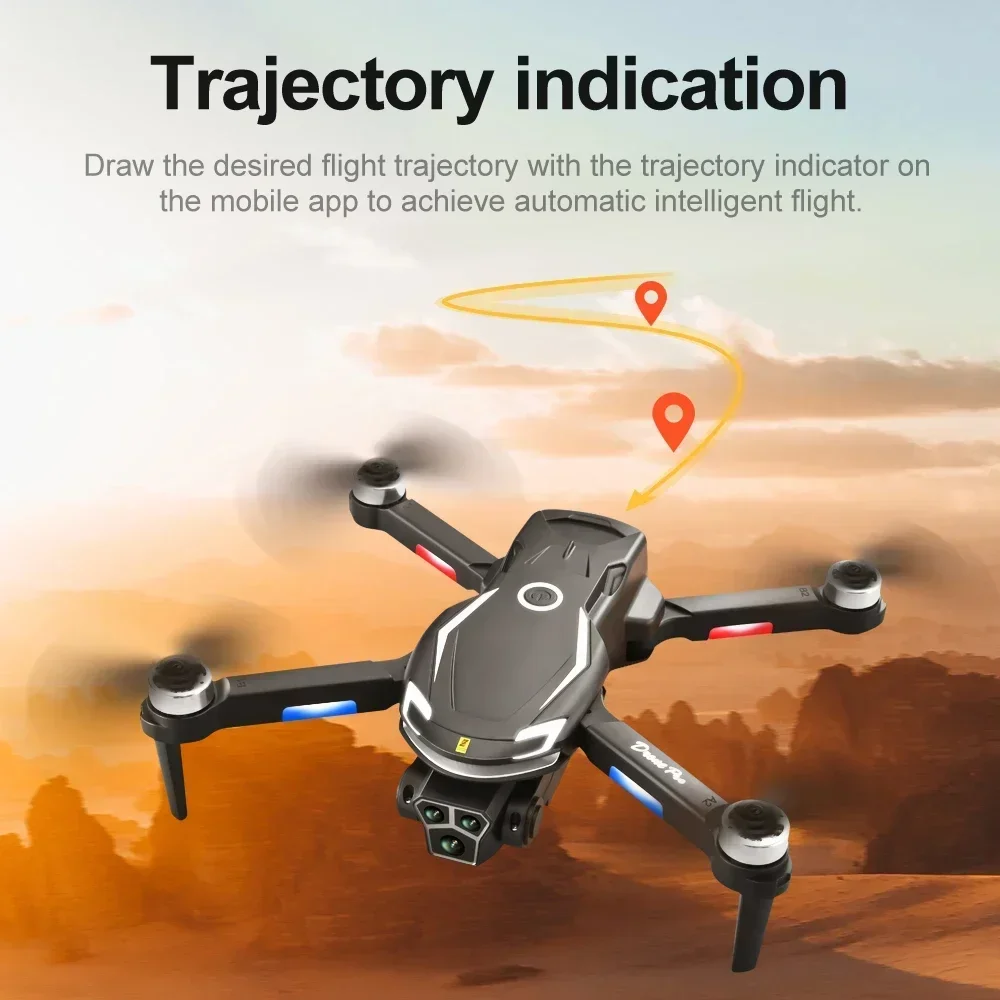 New V888 Drone 8K GPS Triple C - Drone Multispectral ulasan dan harga