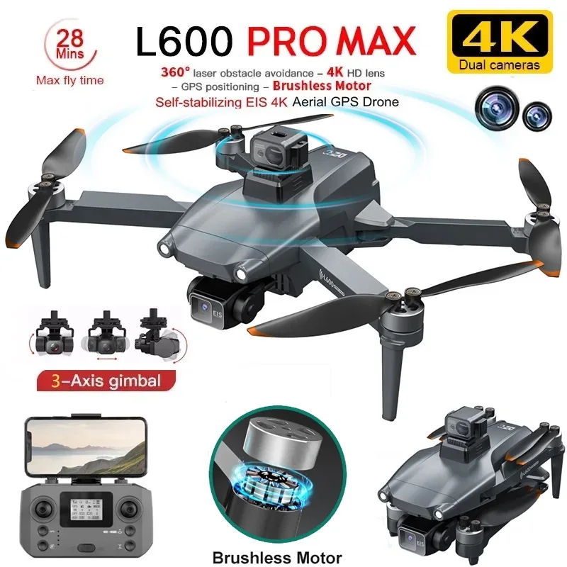 L600 PRO MAX GPS Drone Profess - Drone Mapping ulasan dan harga