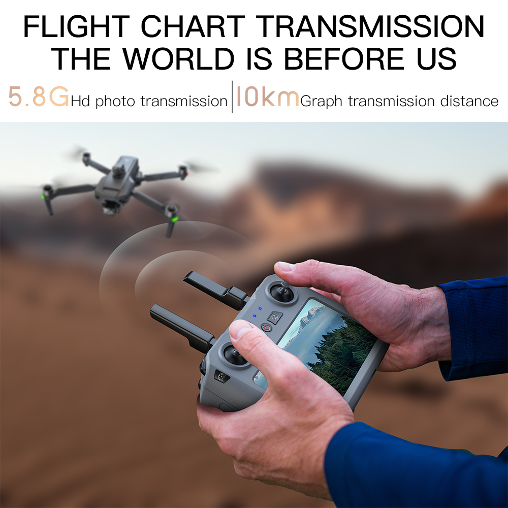 Teeggi SG909 MAX GPS Drone Wit - Drone Thermal Imaging ulasan dan harga