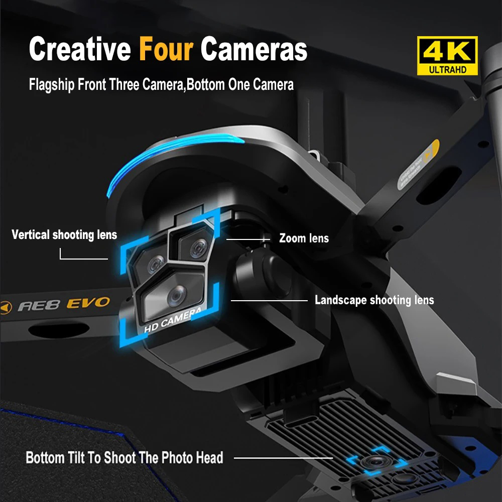 AE8 EVO Drone 4K Professional  - Drone Mapping ulasan dan harga