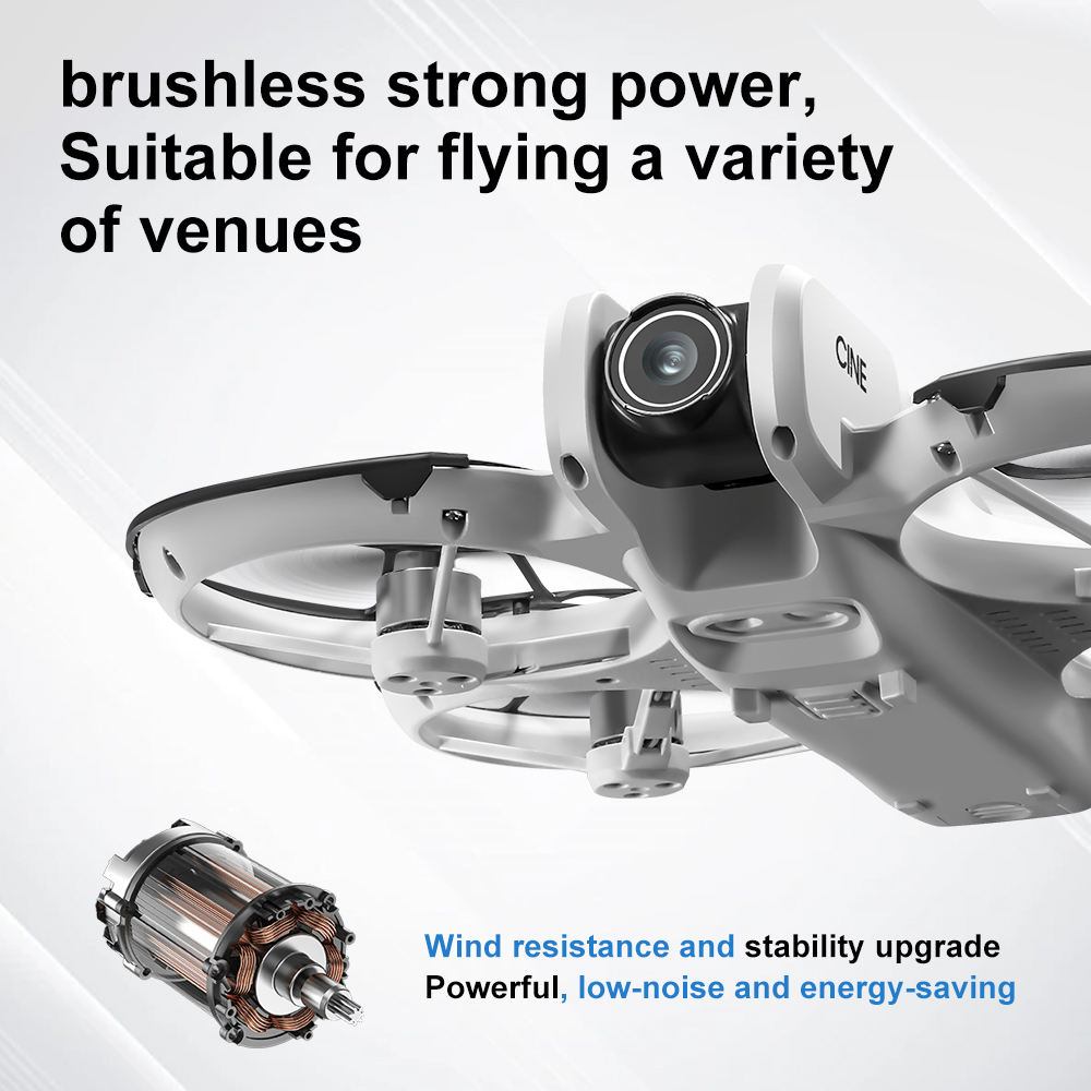 V666 Foldable Mini Drone 4K Du - Drone Cinematic ulasan dan harga