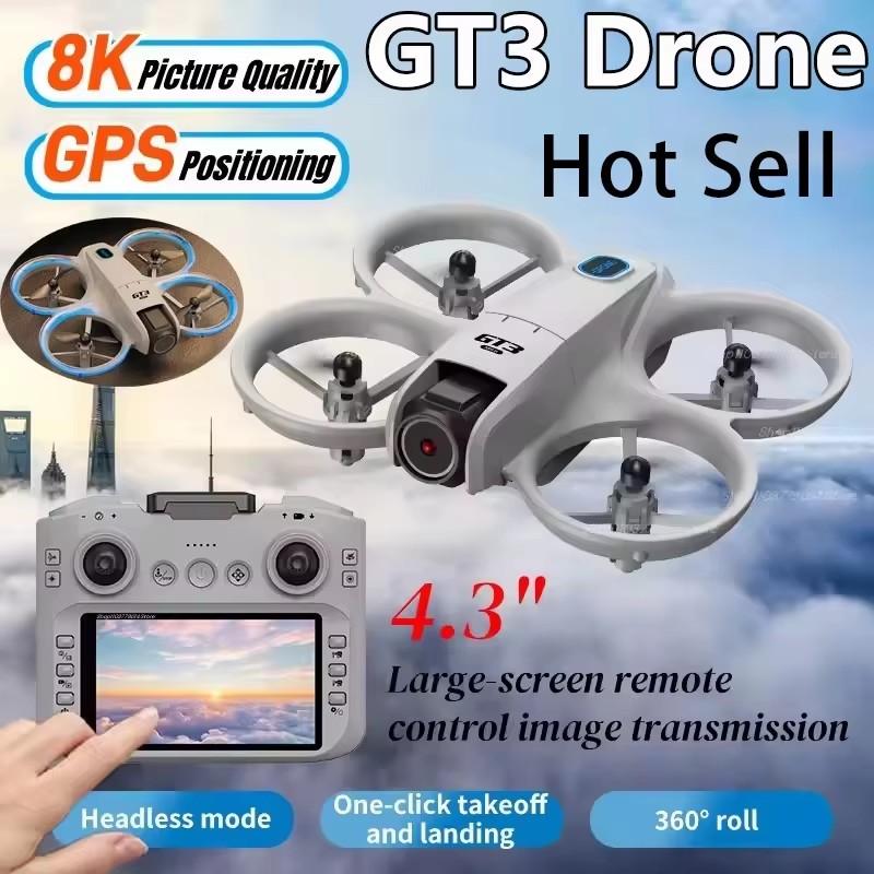 2026 New GT3 Max Drone 8K 5G G - Drone Multispectral ulasan dan harga