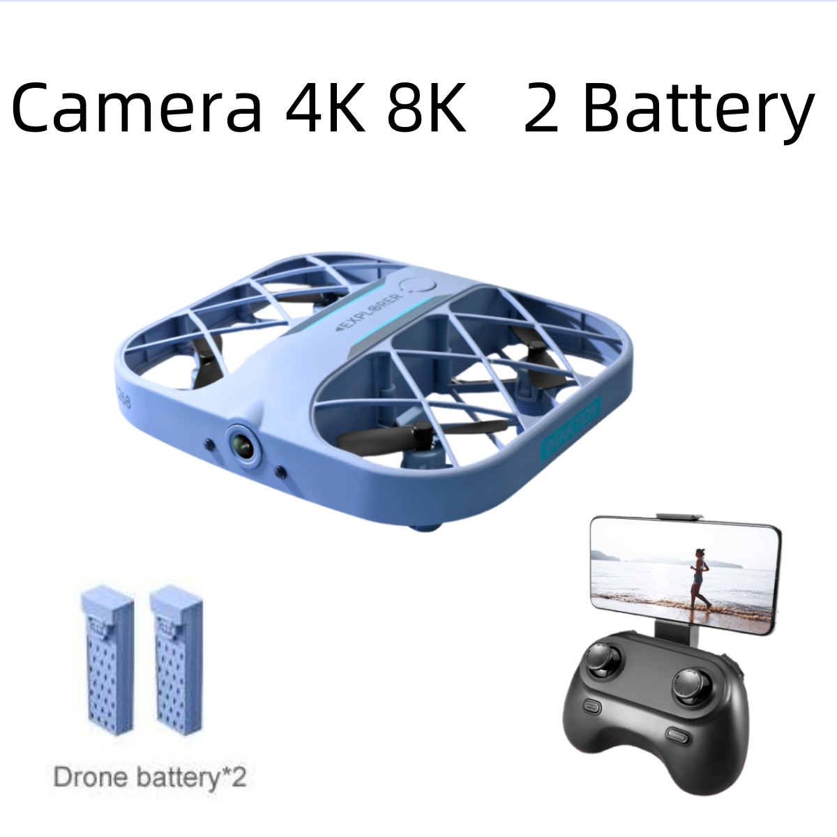 JJRC H107 FPV RC Drone with 2  - Drone Aerial Photography ulasan dan harga