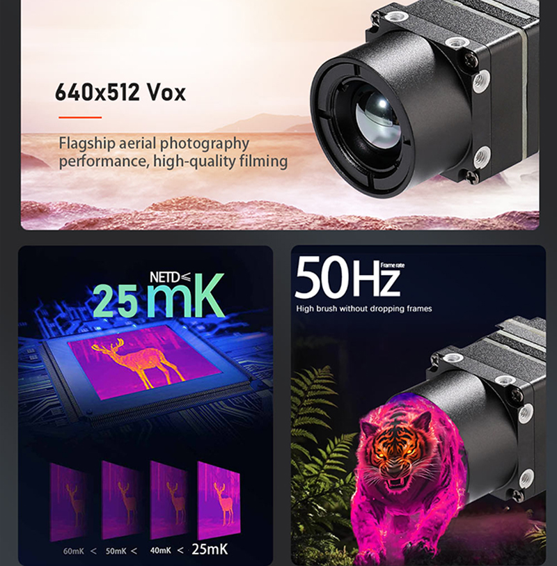 New Arrival 640x512 FPV Drone  - Drone Thermal Imaging ulasan dan harga